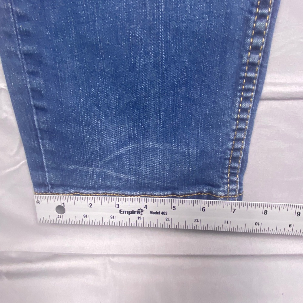 Levi Strauss & Co 518 Straight Jeans Mens 36x32 (Fits 34x30)Blue Denim Casual - Picture 15 of 16